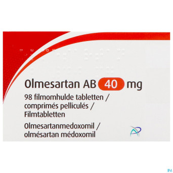 Olmesartan ab 40mg comp pell  98