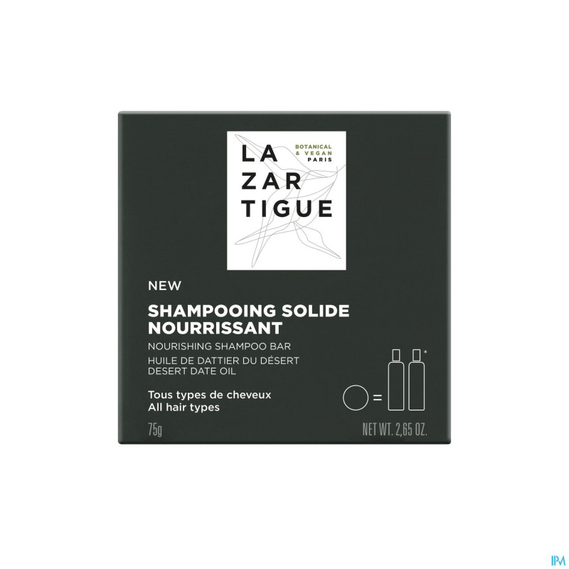 Lazartigue shampooing solide    75g