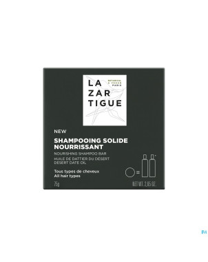 Lazartigue shampooing solide    75g