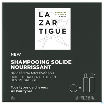 Lazartigue shampooing solide    75g