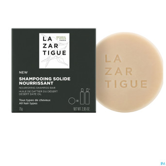 Lazartigue shampooing solide    75g