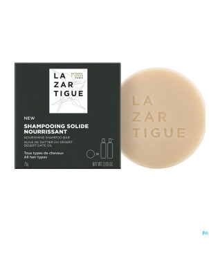 Lazartigue shampooing solide    75g