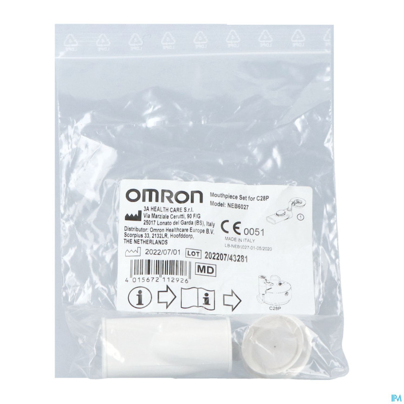 Omron c28p embout buccal