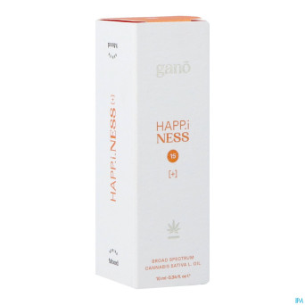 Gano care happiness 15% cbg&cbd oil    10ml