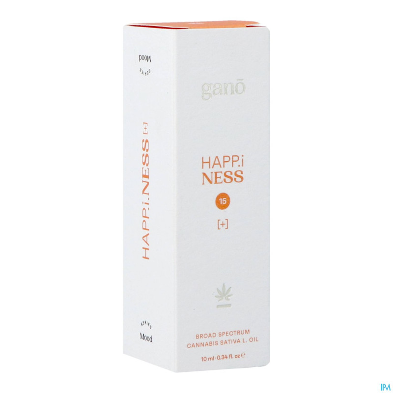 Gano care happiness 15% cbg&cbd oil    10ml