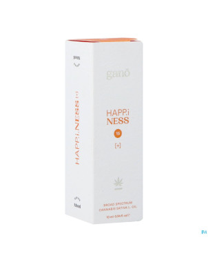 Gano care happiness 15% cbg&cbd oil    10ml