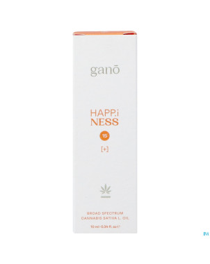 Gano care happiness 15% cbg&cbd oil    10ml