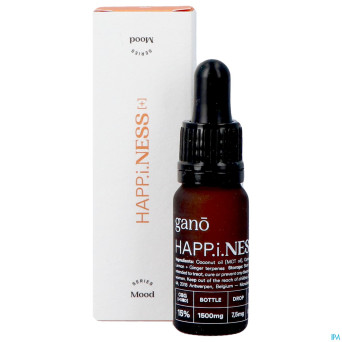 Gano care happiness 15% cbg&cbd oil    10ml