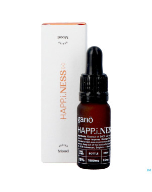 Gano care happiness 15% cbg&cbd oil    10ml