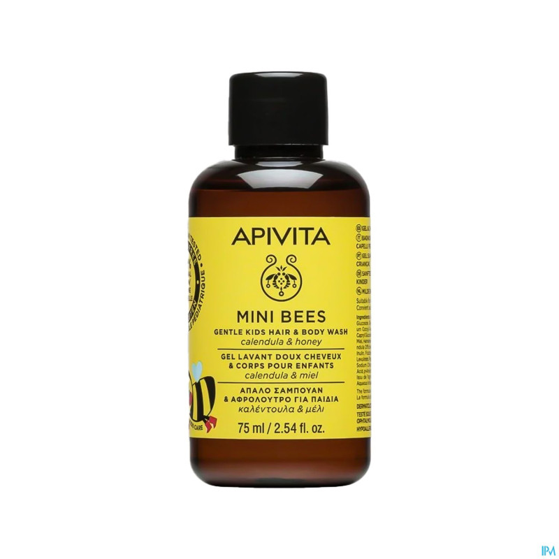 Apivita gentle kids hair & body wash    75ml