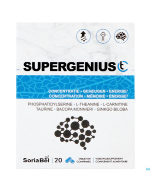 Soria supergenius ct    caps 20