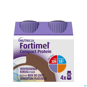 Fortimel compact protein cool coco    4x125ml