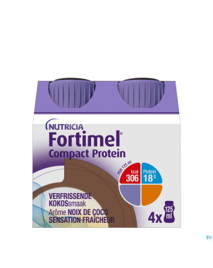 Fortimel compact protein cool coco    4x125ml