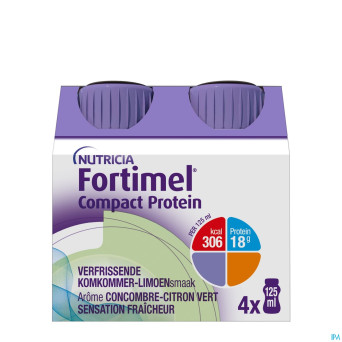Fortimel compact protein cool cucum.&lime  4x125ml