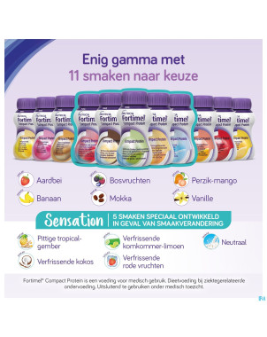 Fortimel compact protein cool cucum.&lime  4x125ml