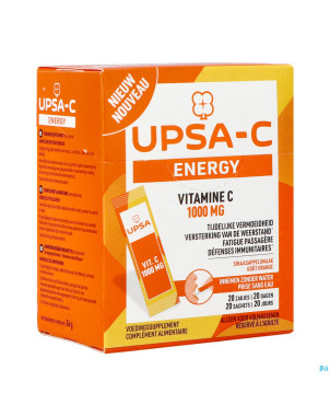 Upsa c energy 1000mg    sach 20