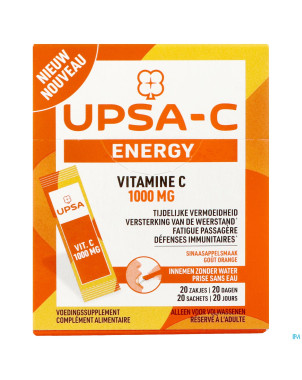Upsa c energy 1000mg    sach 20