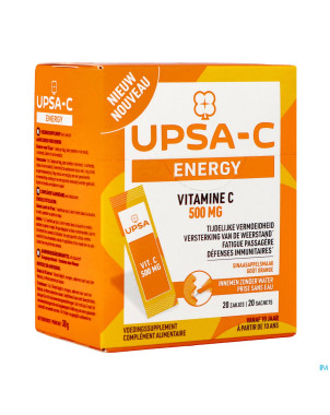 Upsa c energy 500mg    sach 20