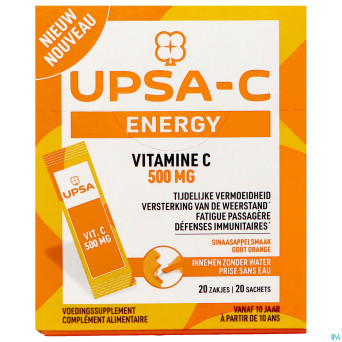 Upsa c energy 500mg    sach 20