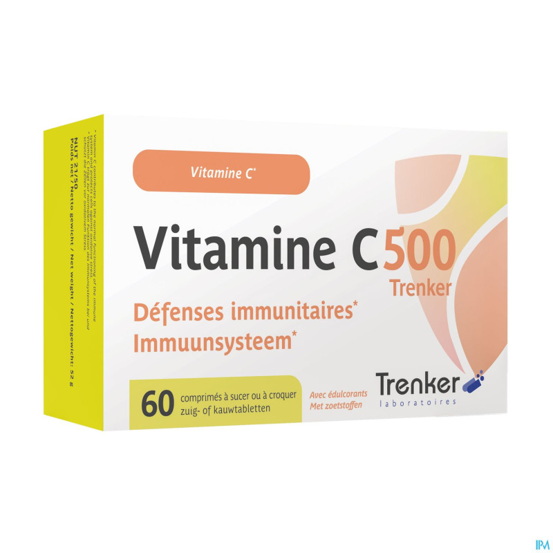 Vitamine c 500 comp 60    trenker