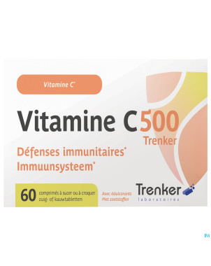 Vitamine c 500 comp 60    trenker