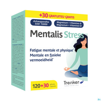 Mentalis stress    caps 120+30