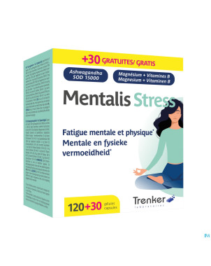 Mentalis stress    caps 120+30