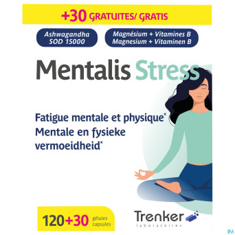 Mentalis stress    caps 120+30