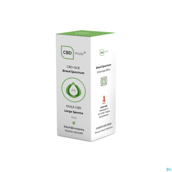 Cbd huile large spectre 5%    10ml cbd-phar