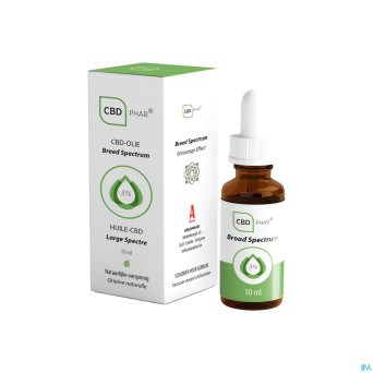 Cbd huile large spectre 5%    10ml cbd-phar