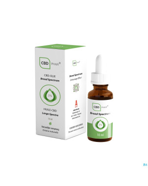Cbd huile large spectre 5%    10ml cbd-phar