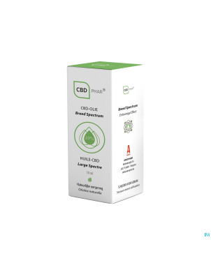 Cbd huile large spectre 10%    10ml cbd-phar