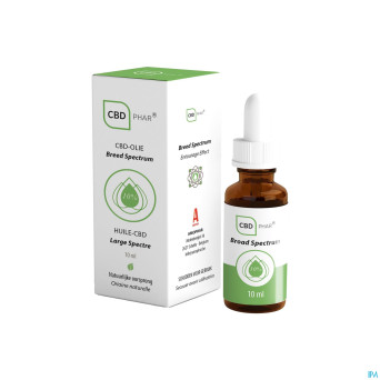 Cbd huile large spectre 10%    10ml cbd-phar