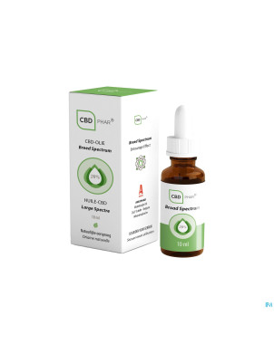 Cbd huile large spectre 20%    10ml cbd-phar