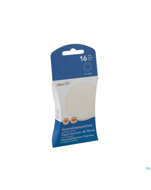 Heka patch bouton fievre 12mm    16