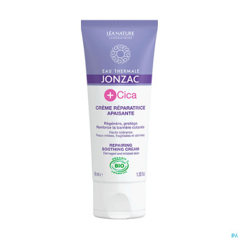 Jonzac cica creme reparatrice bio s/parfum 40ml