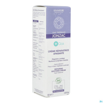 Jonzac cica creme reparatrice bio s/parfum 100ml