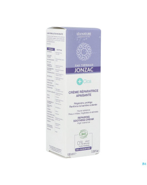 Jonzac cica creme reparatrice bio s/parfum 100ml