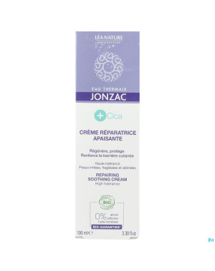 Jonzac cica creme reparatrice bio s/parfum 100ml