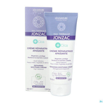 Jonzac cica creme reparatrice bio s/parfum 100ml
