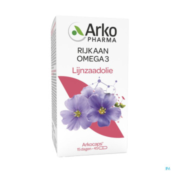 Arkogelules huile de lin    caps 45