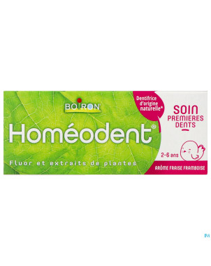 Homeodent 1st teeth care strawb.&raspb.dentif.50ml