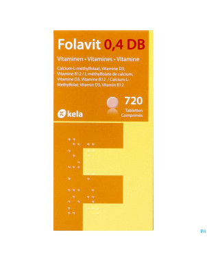 Folavit 0,4mg db    comp 720
