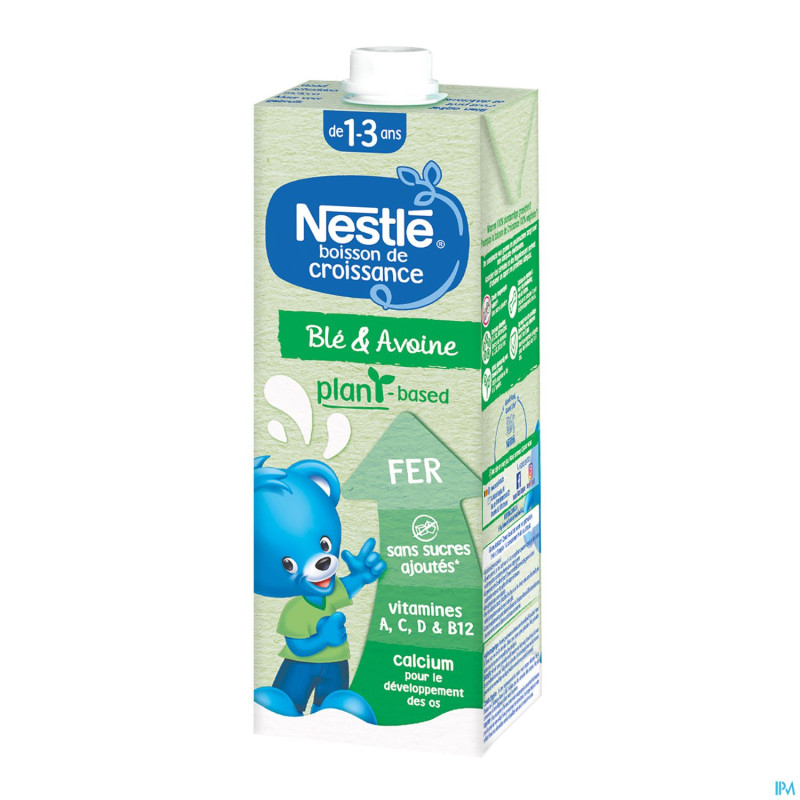 Nestle boisson croissance plant based    1l