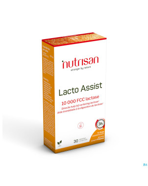 Lacto assist   comp 30    nutrisan