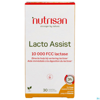 Lacto assist   comp 30    nutrisan