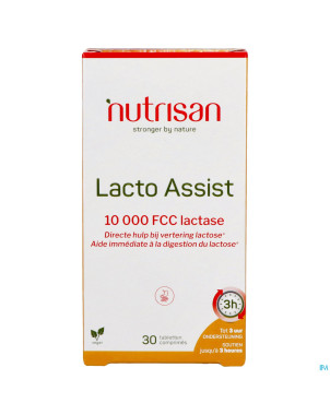 Lacto assist   comp 30    nutrisan