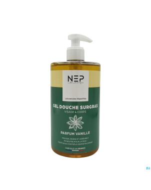 Nep gel douche surgras vanille    fl 750ml