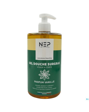 Nep gel douche surgras vanille    fl 750ml