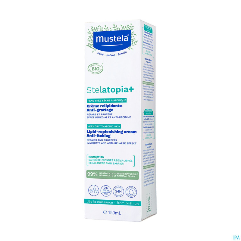 Mustela pa stelatopia+ cr relipidante a/grat.150ml